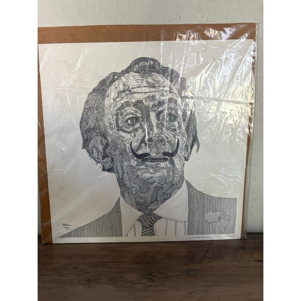 Salvador‎ Dalí Portrait – Limited Psychorealistic by G.B. Frehner 19932 45/400